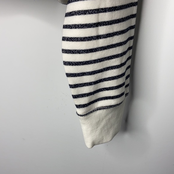 H&M Stripe Cropped Hoodie - Picture 4 of 11